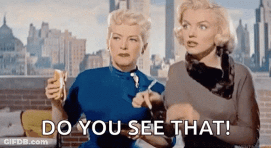 Marilyn Monroe Quotes Spying Wide Eyes GIF