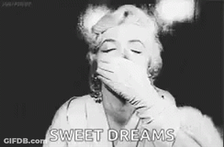 Marilyn Monroe Quotes Sweet Dreams GIF