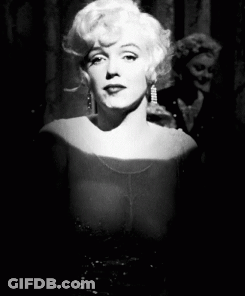 Marilyn Monroe Rolled Eyes GIF