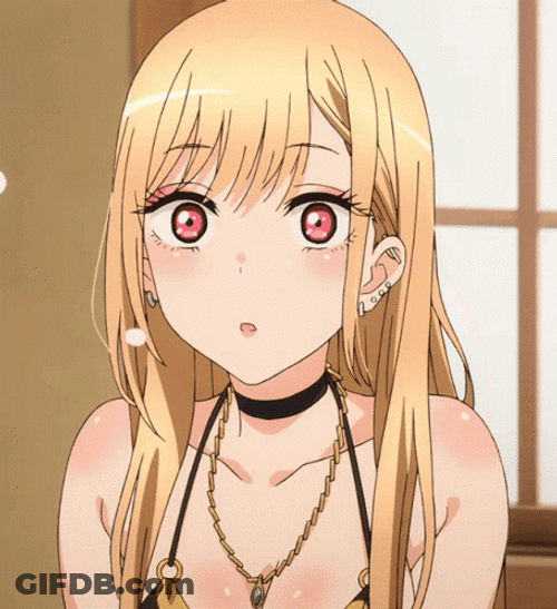 Marin Kitagawa Anime Cute Wink GIF