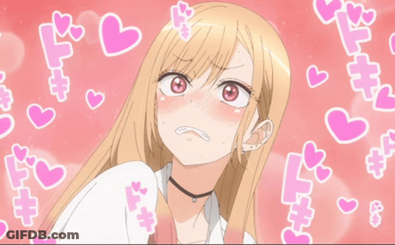 Marin Kitagawa Anime Falling In Love GIF