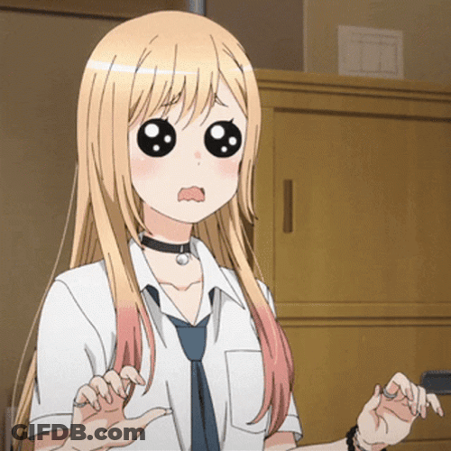 Marin Kitagawa Anime Googly Eyes GIF