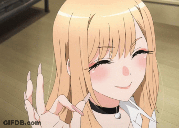Marin Kitagawa Anime Okay Wink GIF
