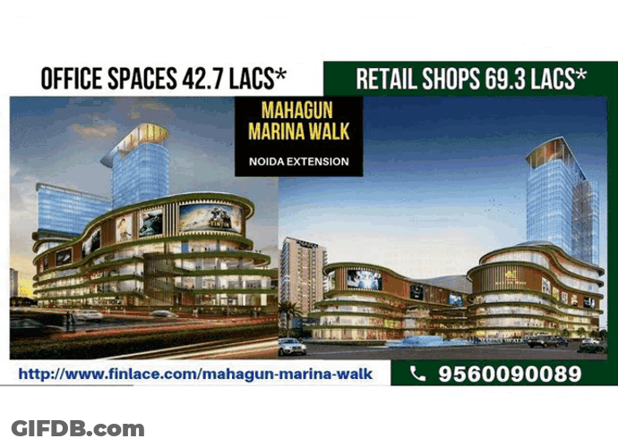 Marina Walk Mahagun Marina Walk GIF