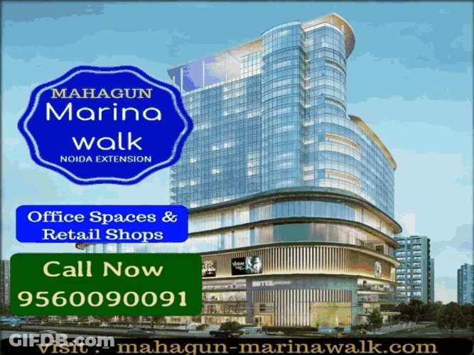 Marina Walk Mahagun Marina Walk GIF