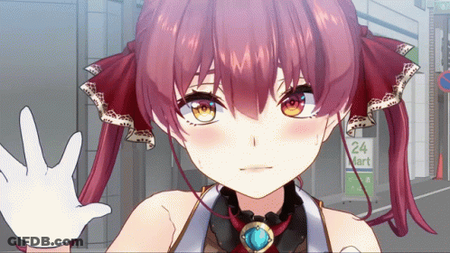 Marine Korone GIF