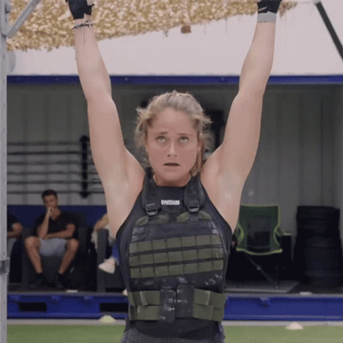 Marine Leleu Pull Ups GIF