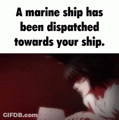 Marine Ship Dispatched Man Typing Laptop GIF