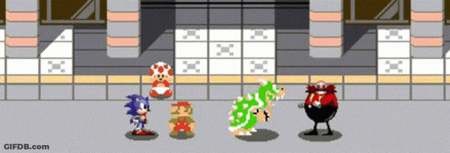 Mario And Sonic Olympic Games Nintendo Game GIF