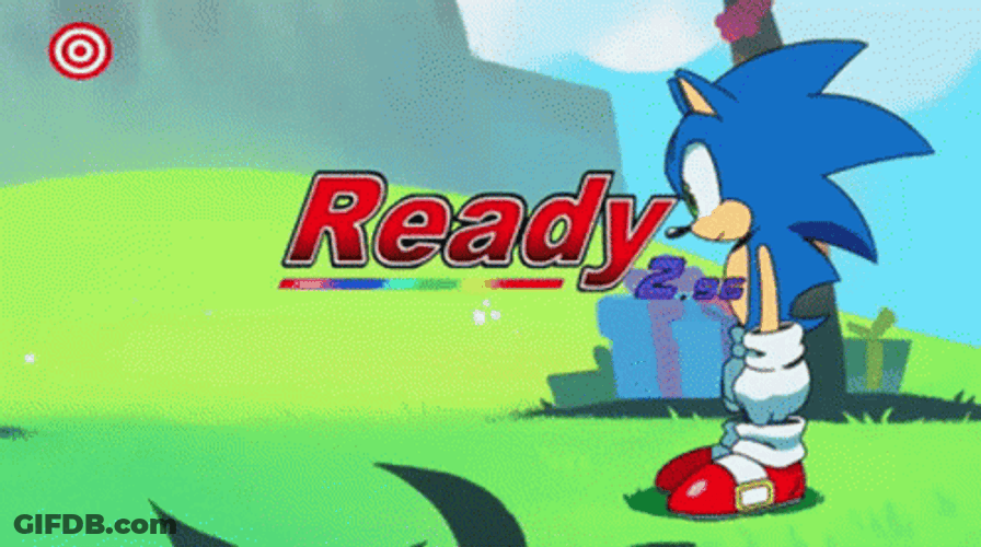 Mario And Sonic Ready Complete GIF