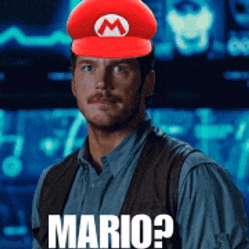 Mario Chris Pratt Meme GIF