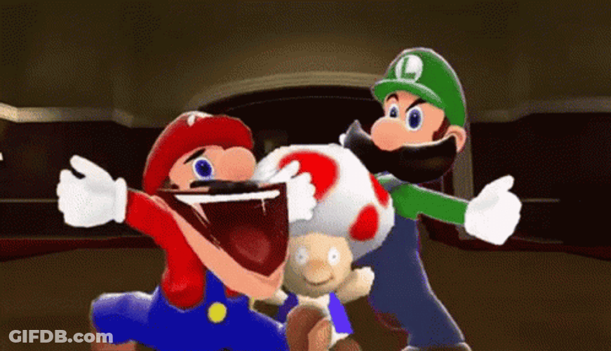 Mario Dancing With Luigi And Toad GIF