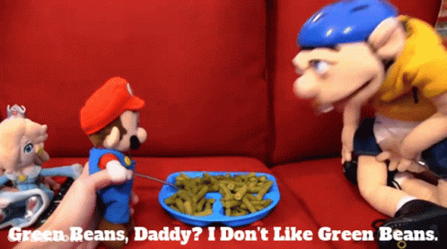 Mario Dolls Sitting On Couch GIF