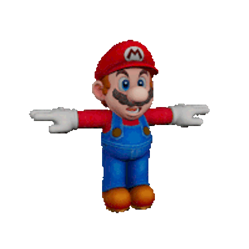 Mario Girando Sticker GIF