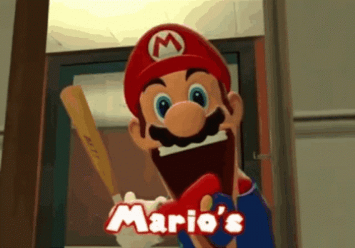 Mario Gonna Do Illegal GIF