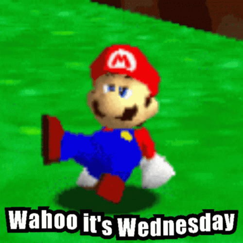 Mario It's Wednesday GIF