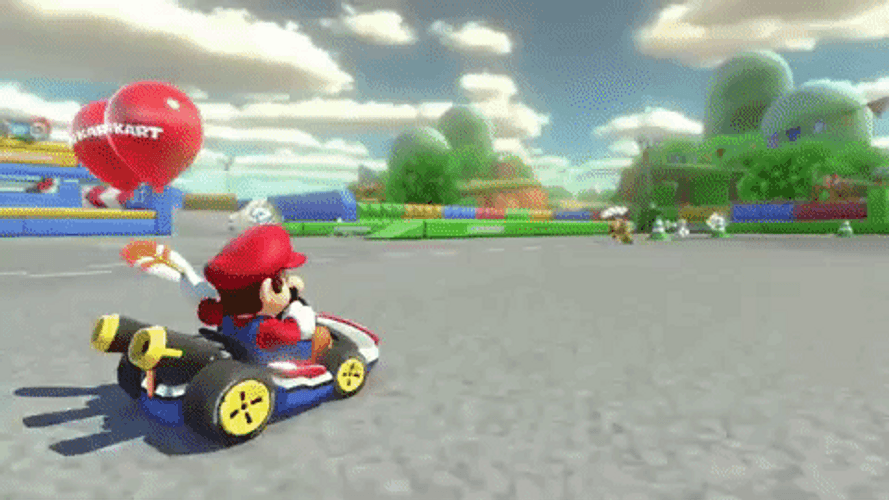 Mario Kart Cool Jump Switch GIF