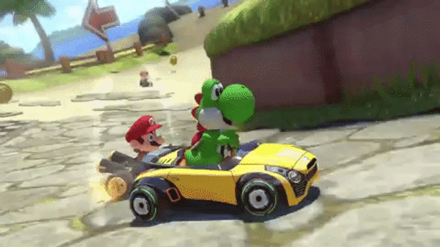 Mario Kart Fast Swtich GIF