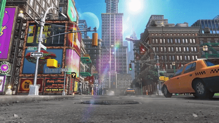 Mario Kart Jumping From Canal GIF