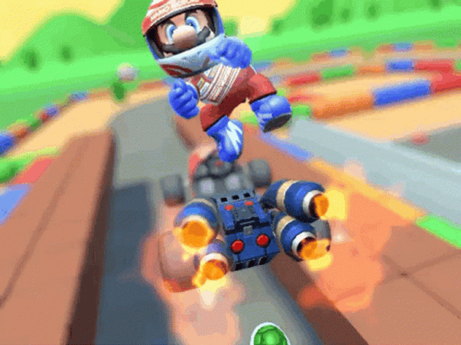 Mario Kart Pause Moment GIF