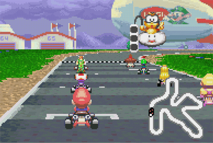 Mario Kart Ready To Start GIF