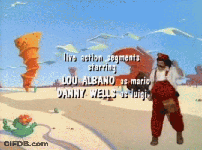 Mario Live Action Dancing GIF