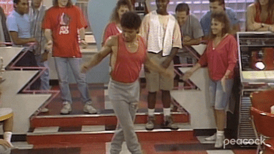 Mario Lopez Pumped Up Dancing GIF