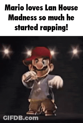 Mario Loves Lan House Madness So Much He Started Raping ! GIF