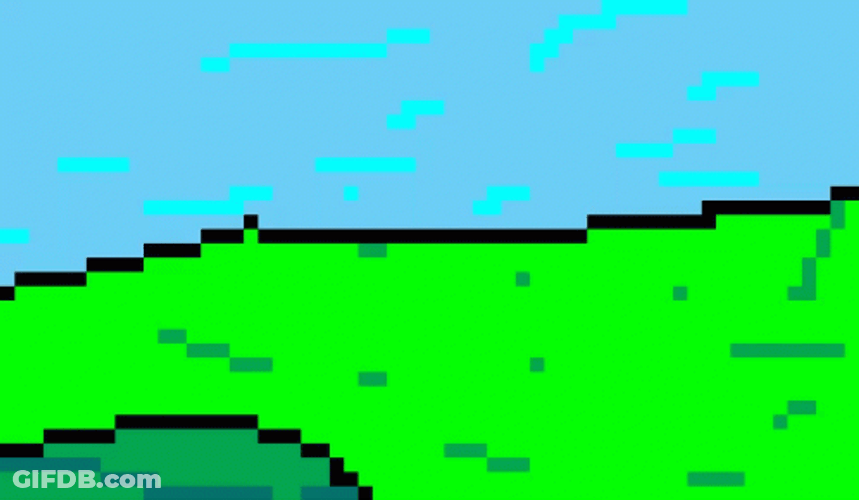 Mario Mushroom Red Toad Walking Pixel GIF