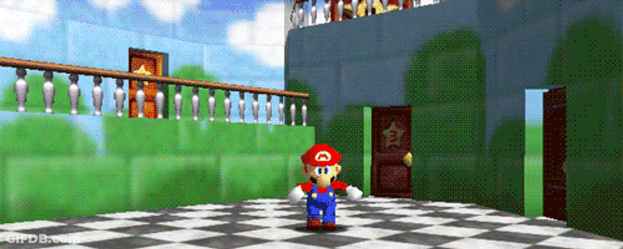 Mario Running And Jumping GIF