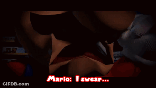 Mario Saying I Will Find Youuuuu GIF