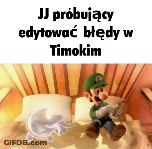 Mario Sitting On Bed Saying Uj Probujacy Edytowac Bledy W Timokim GIF