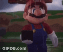 Mario Taking A Selfie GIF