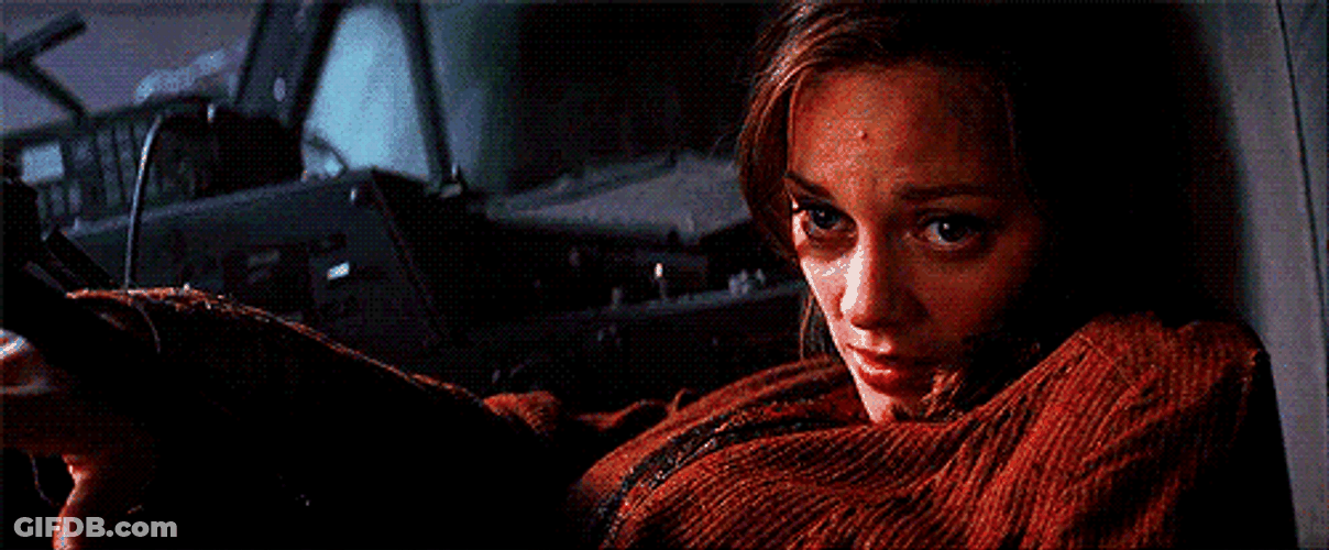 Marion Cotillard Closing Eyes Bye Bye GIF