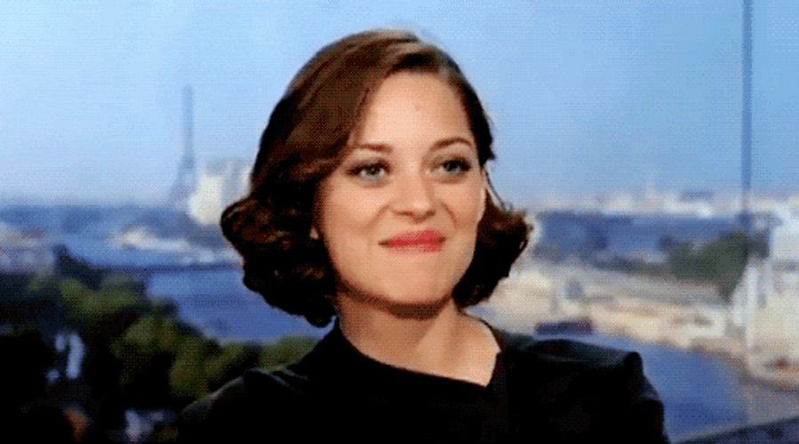 Marion Cotillard Smiling GIF