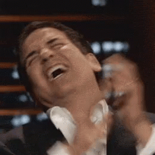 Mark Cuban Claps At Shark Tank GIF