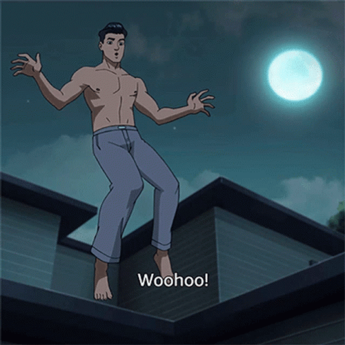 Mark Grayson Invincible Woohoo GIF