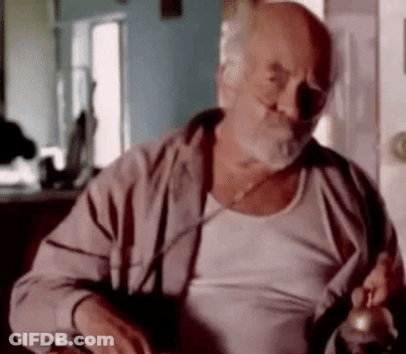 Mark Margolis Hitting Bell Breaking Bad GIF