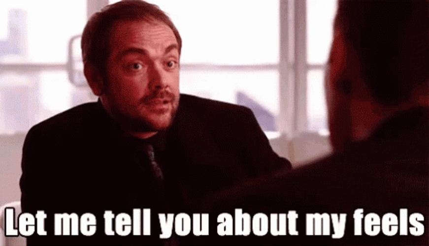 Mark Sheppard About My Feels GIF