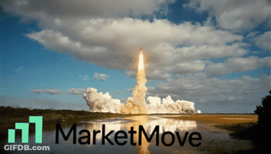Market Move Rocket Launch GIF