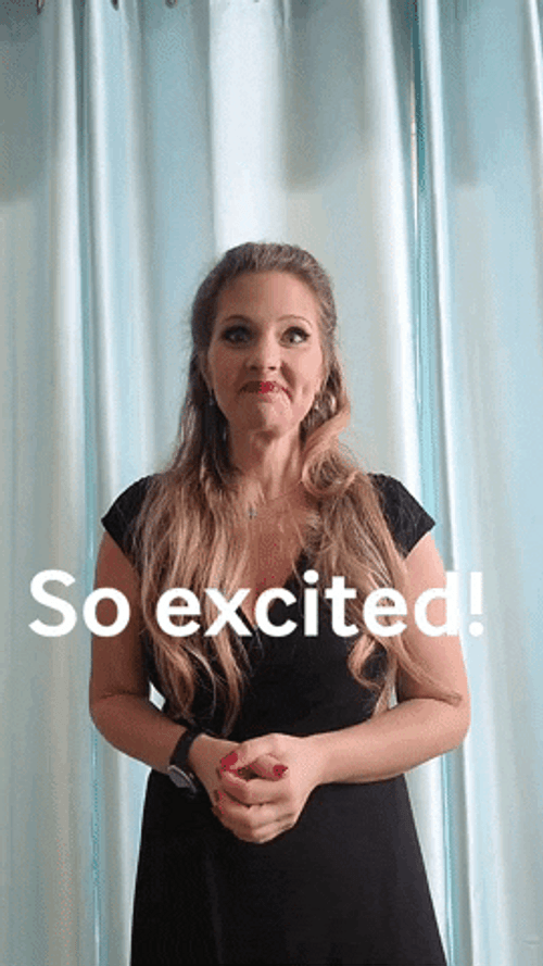 Marketing Businesswoman So Excited GIF