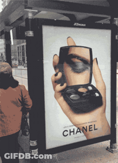 Marketing Eye Trick Chanel GIF
