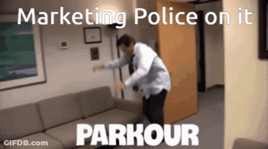 Marketing Police On It The Office GIF