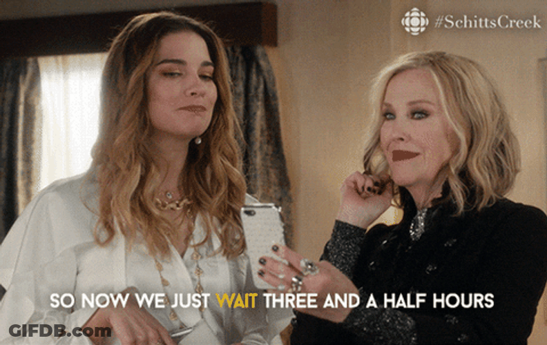 Marketing Schitts Creek Posting GIF