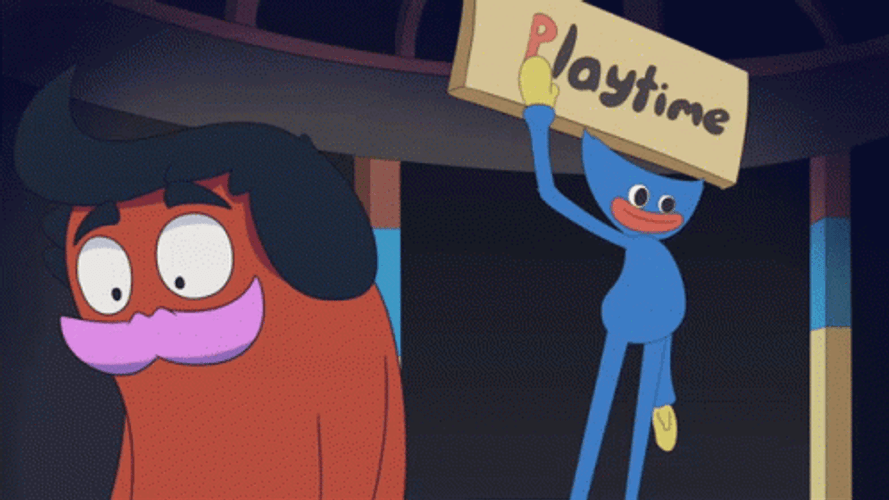 Markiplier And Huggy Wuggy Animation GIF