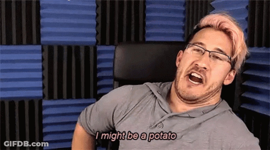 Markiplier Being A Potato GIF