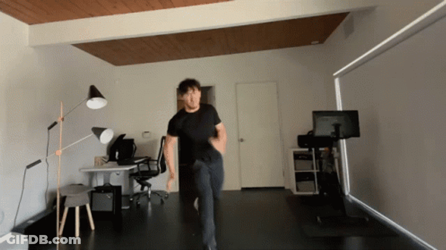 Markiplier Jump Punch GIF