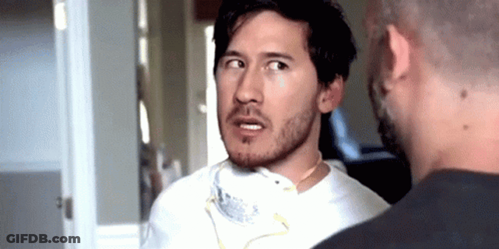 Markiplier Squint Look GIF