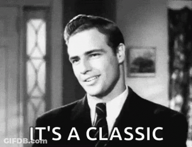Marlon Brando Handsome Actor Classic GIF