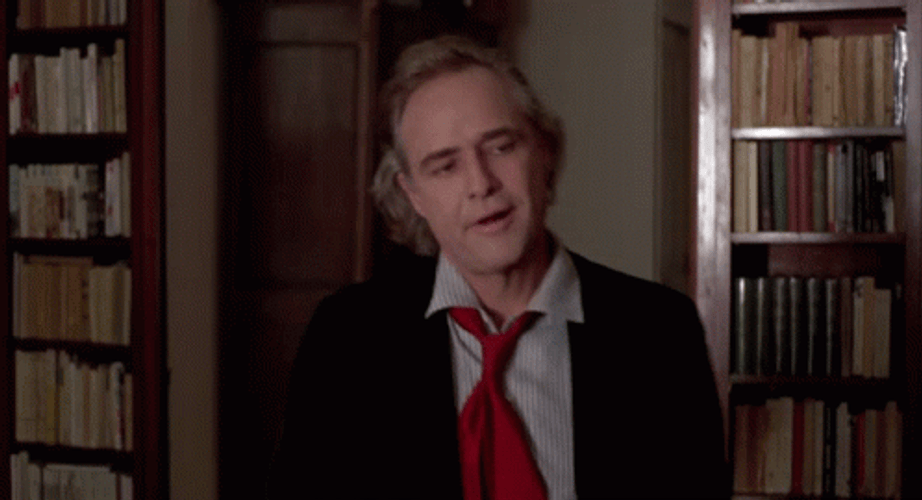 Marlon Brando Last Tango Movie Clip GIF